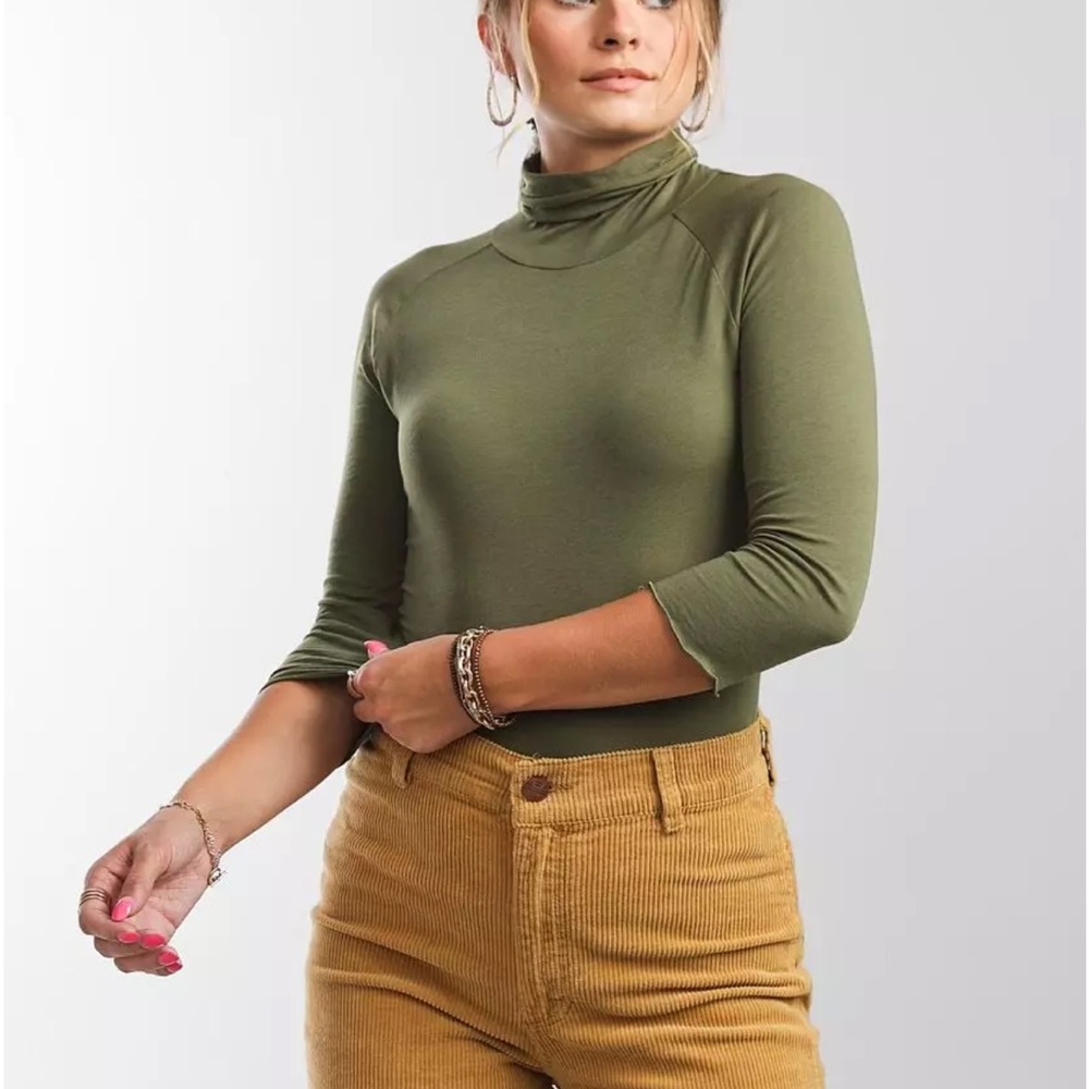 Free People Modern Turtleneck Top Small